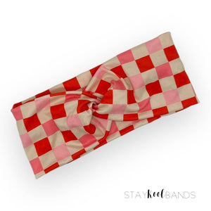 Checkered Headband