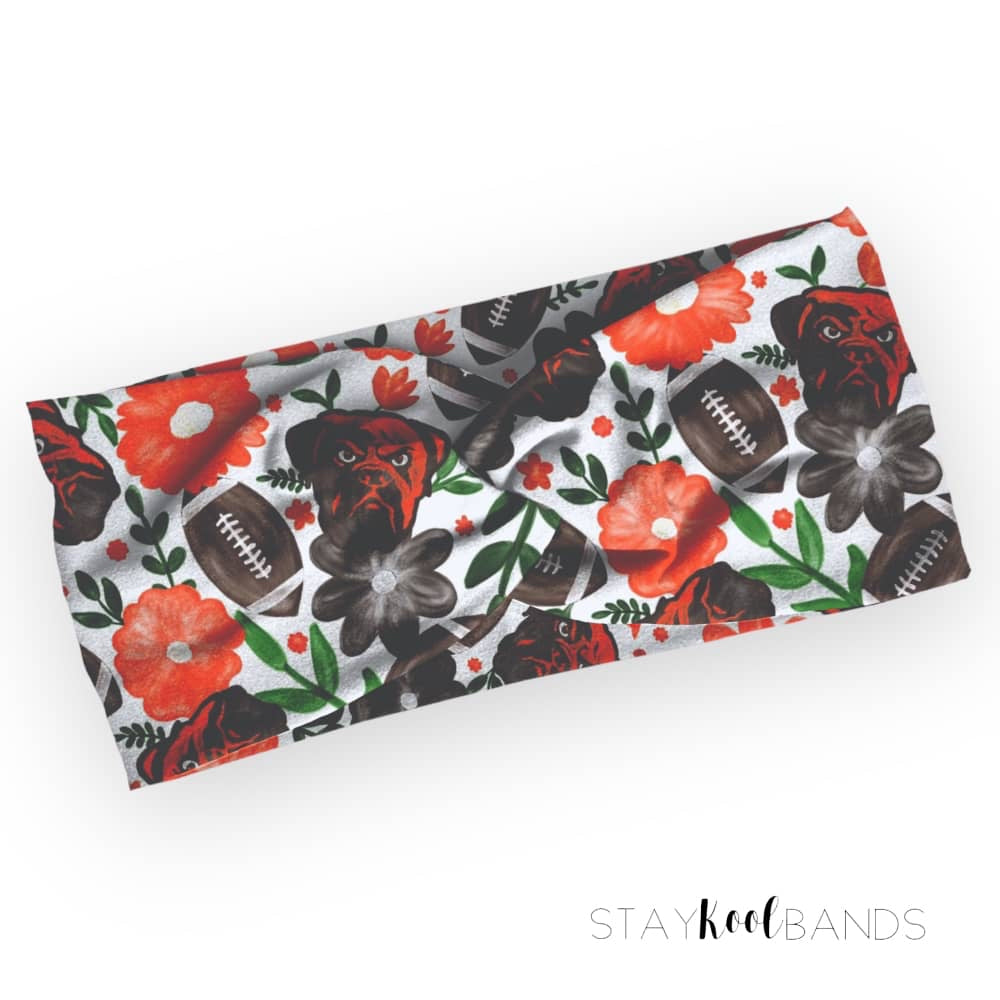 cleveland browns football headband