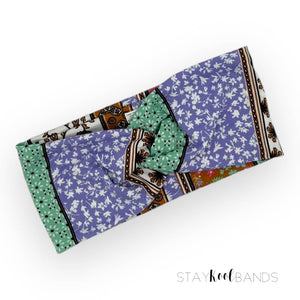Boho Floral | Floral Blocks Headband
