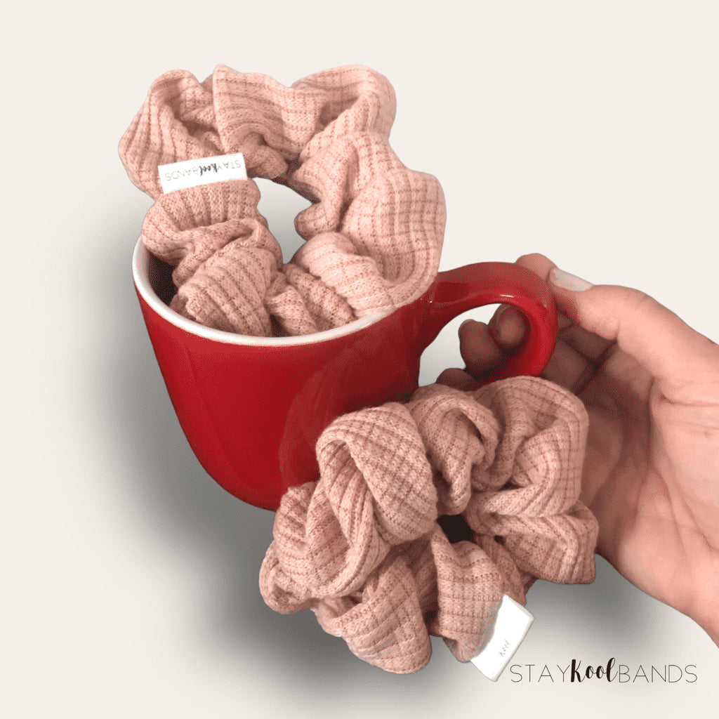 Soft Pink Scrunchie