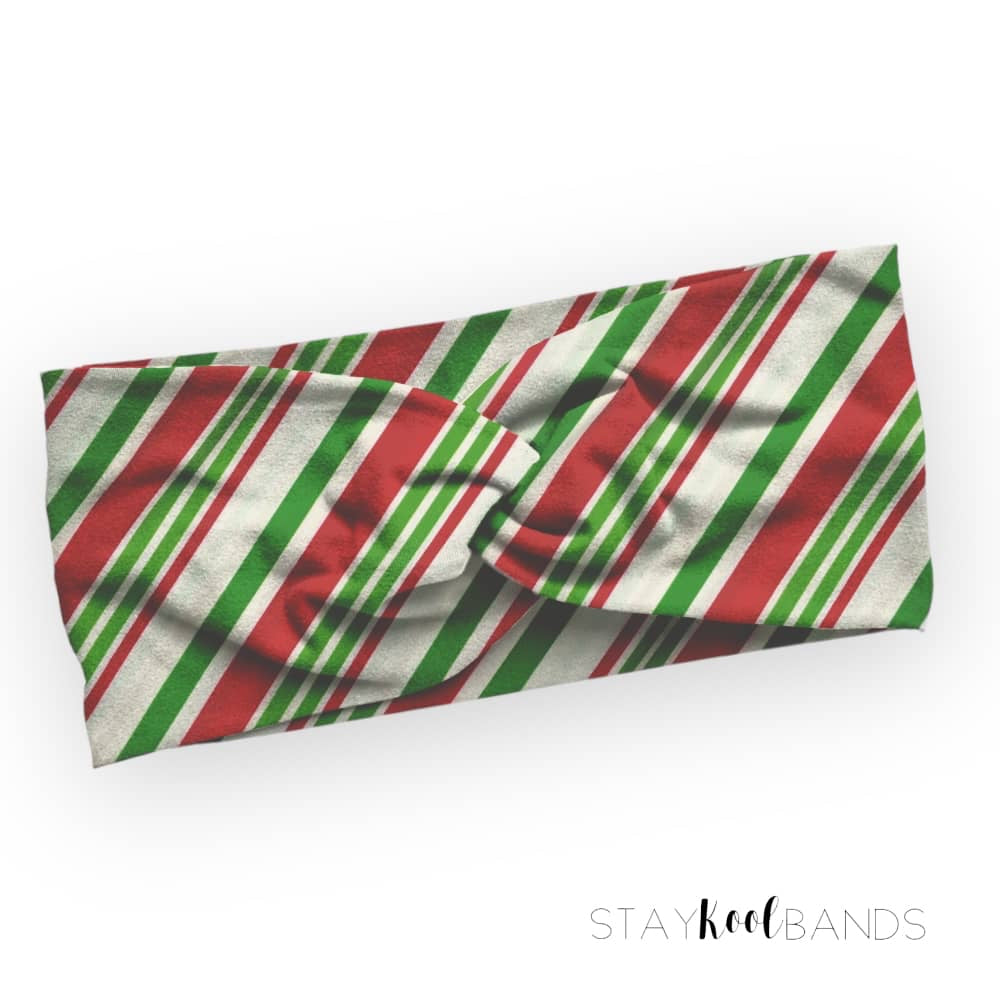 Candy Cane Stripes Headband