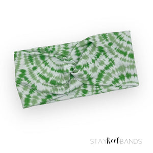 Tie Dye | Green or Blue Splash Headband