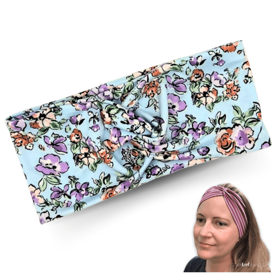 Soft Hues Floral Headband