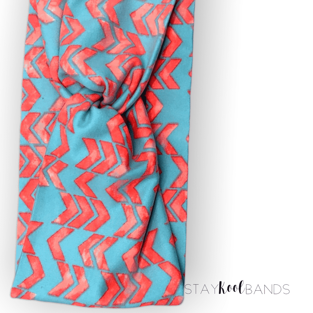 Neon Chevron Headband