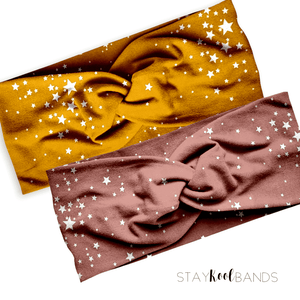 Stars | Mauve or Mustard Headband