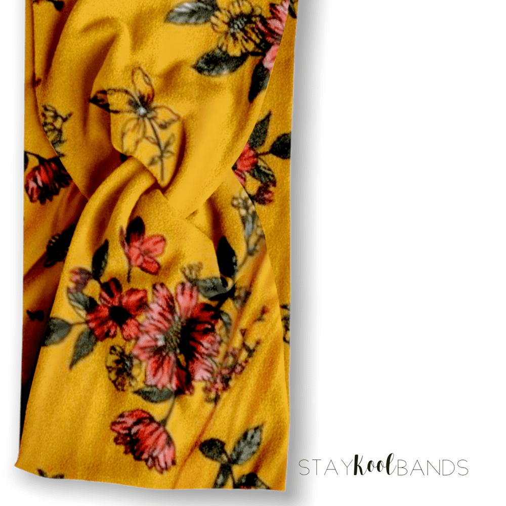 Yellow with Pink Floral