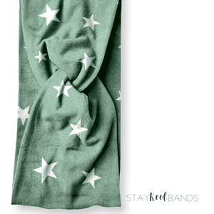 Stars | Sage Green Headband