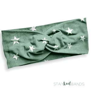 Stars | Sage Green Headband