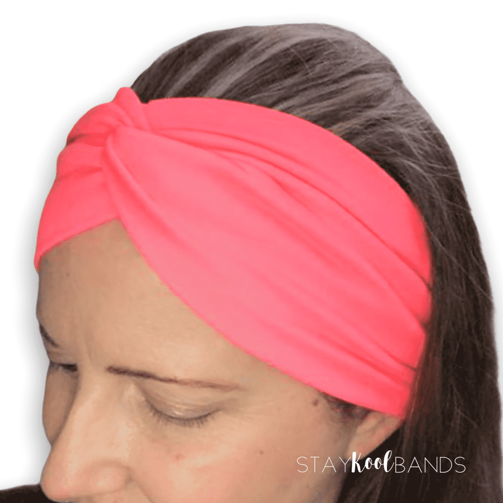 Solid | Neon Coral Headband