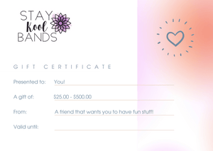 Stay Kool Bands Gift Card
