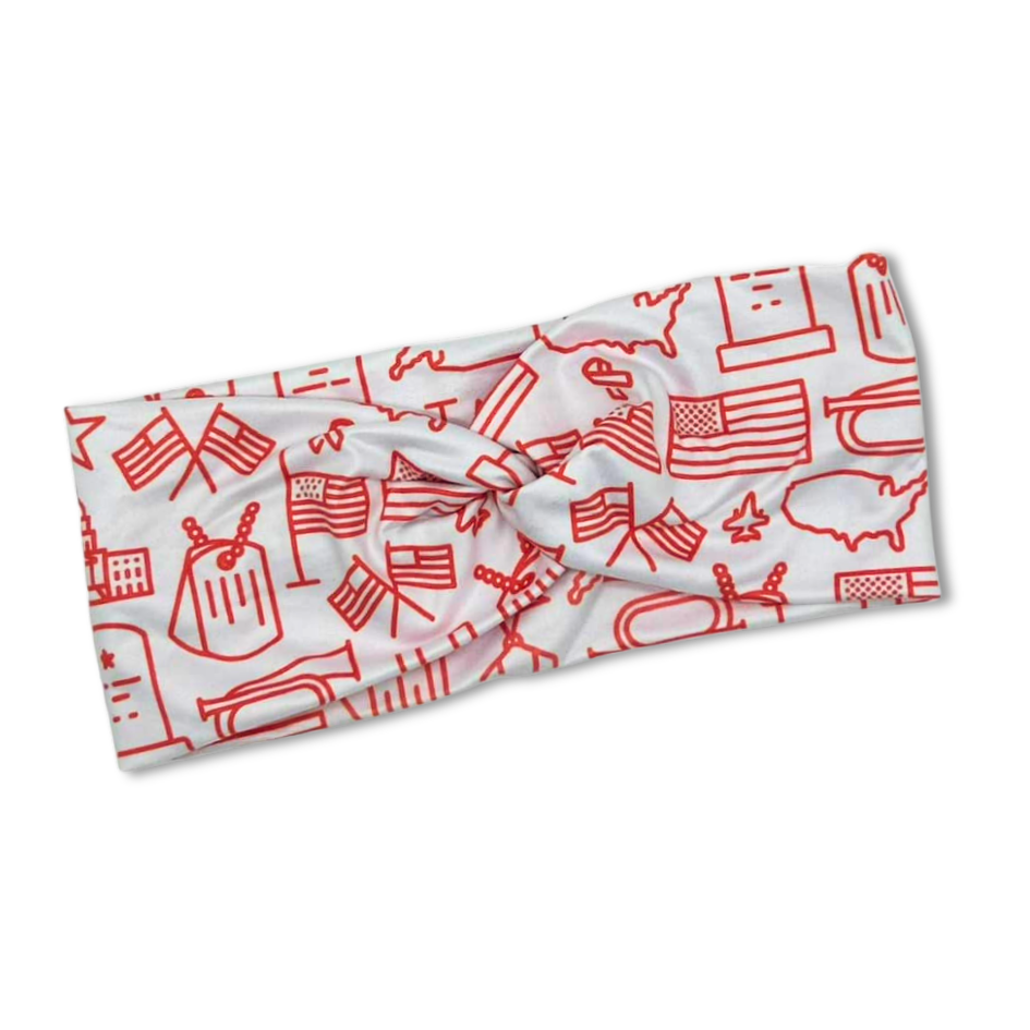 USA Doodles Headband