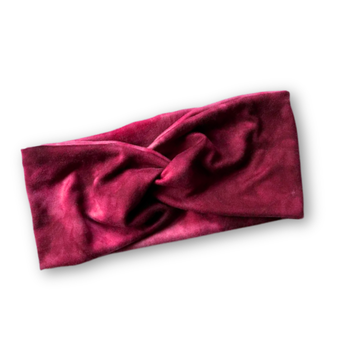 Tie Dye | Burgundy Headband