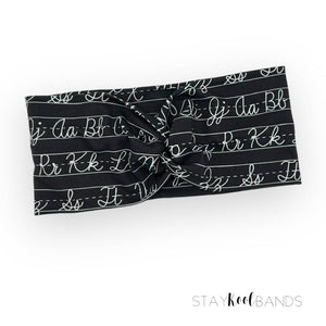 Learning Cursive Headband
