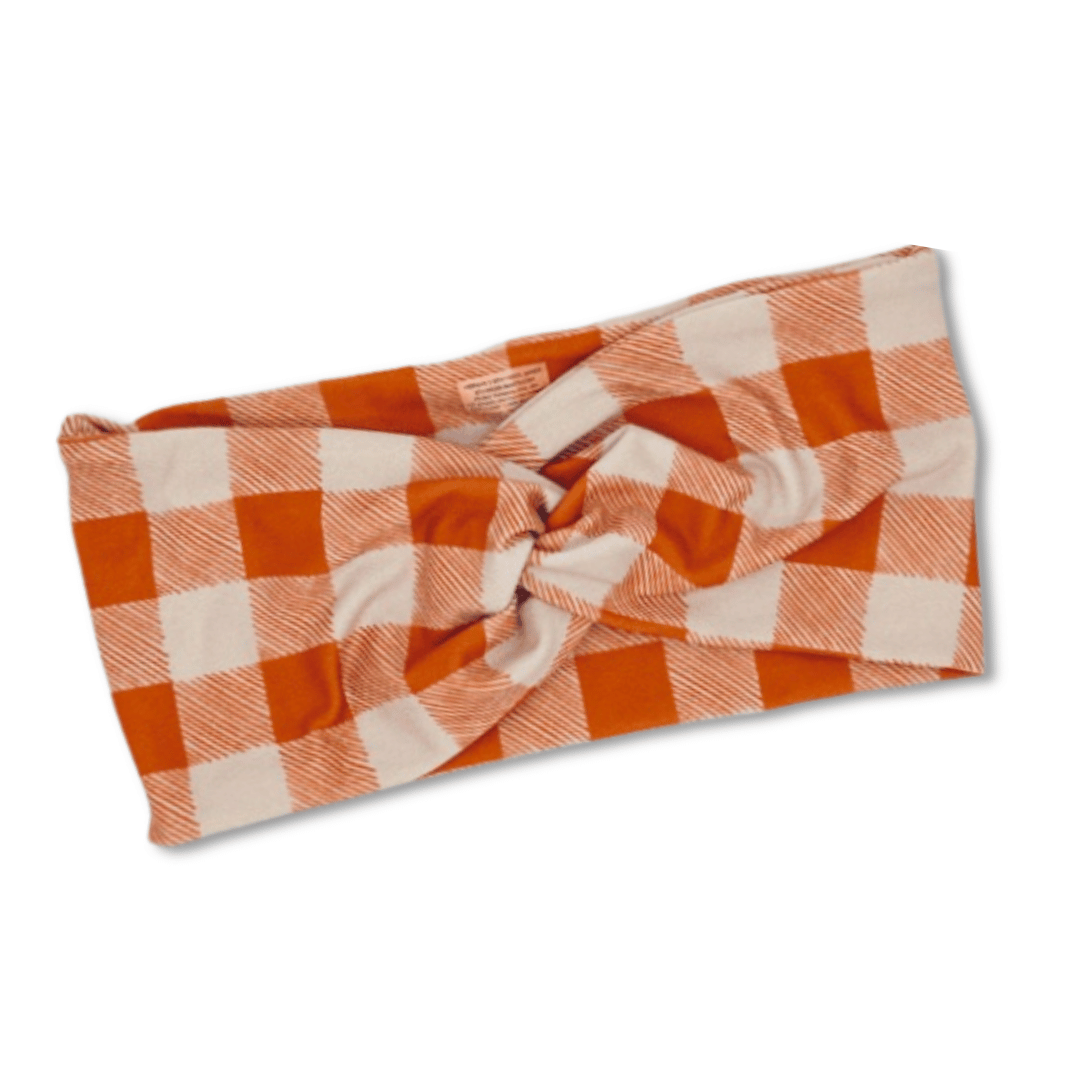 Orange Gingham