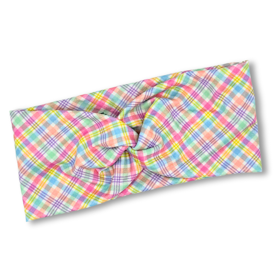 Plaid | Pastel Headband