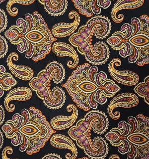 black paisley