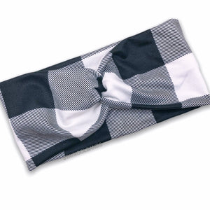 Buffalo Plaid | Pink, White, Red Headband