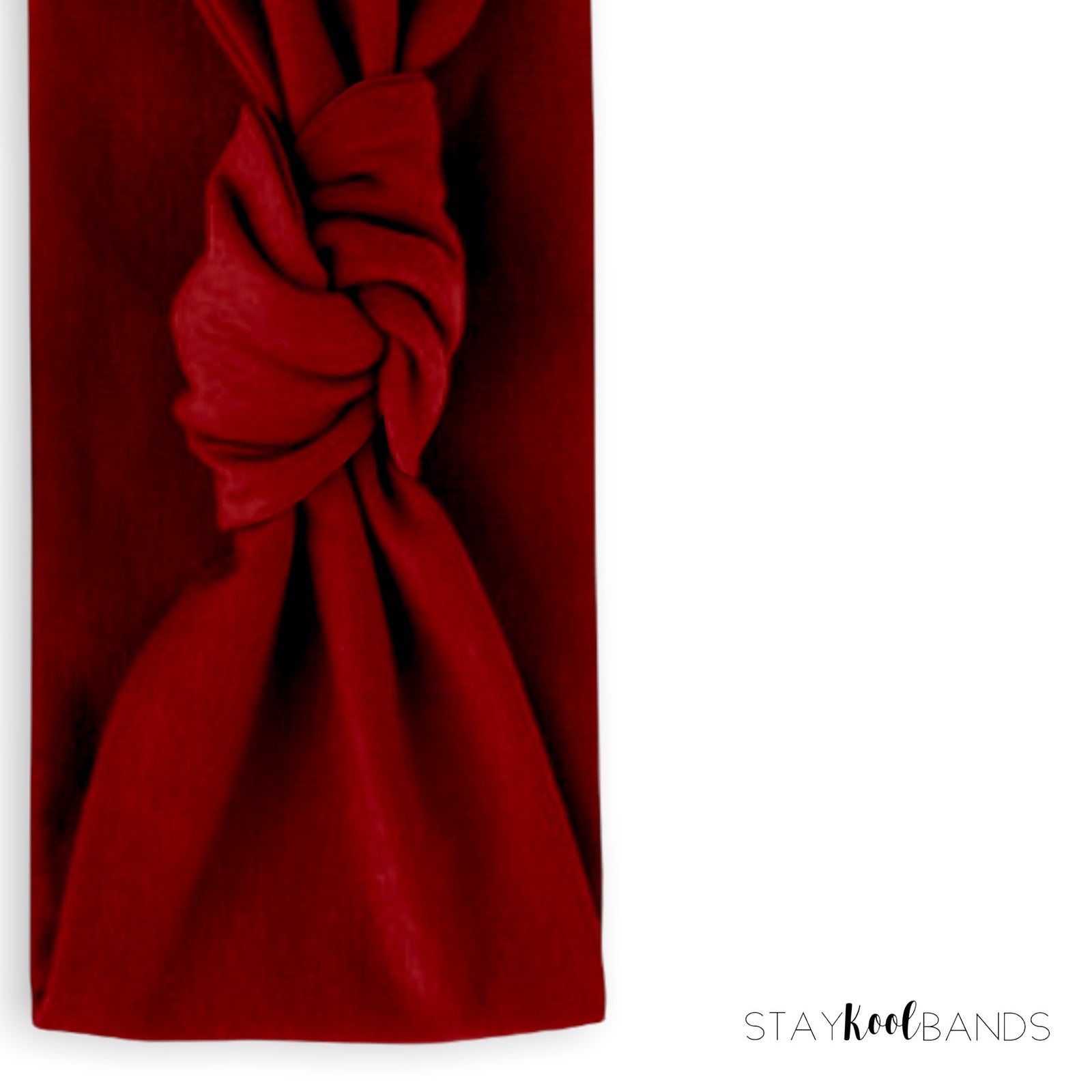 cabernet dark red headband