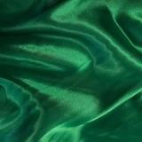 green satin scrunchie