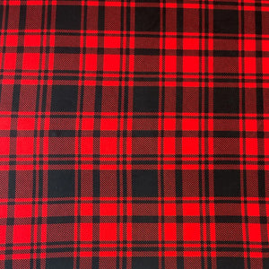 Plaid | New Red and Black Headband