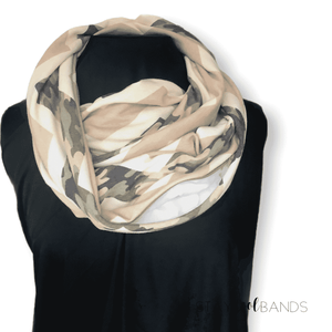 Secret Pocket Infinity Scarf - in French Terry