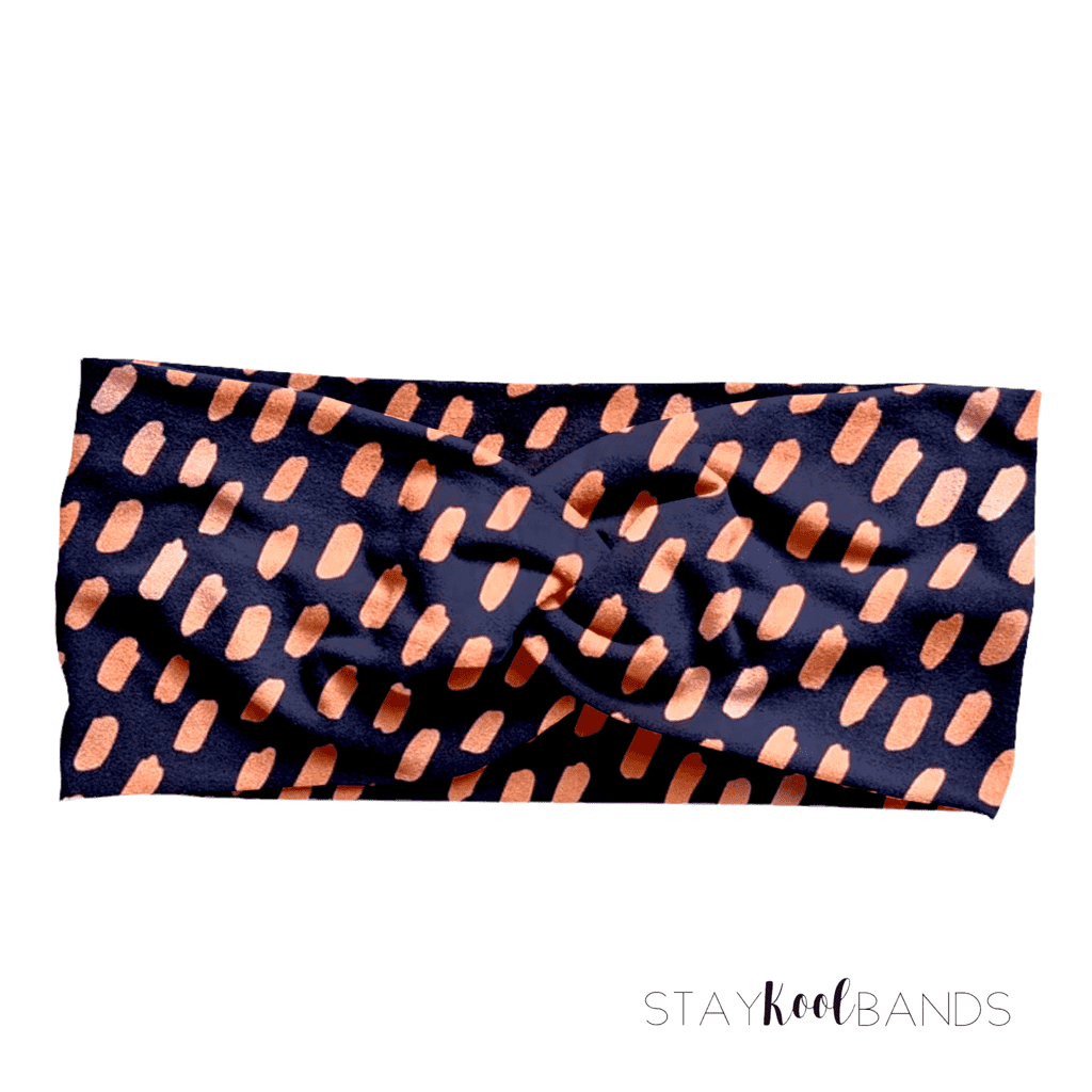 Rose Gold Doodle Headband