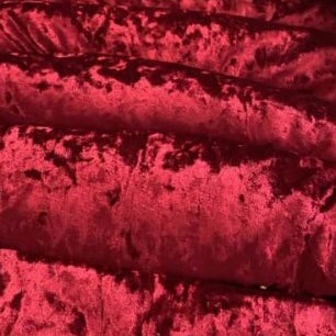 Velvety Scrunchie, Red