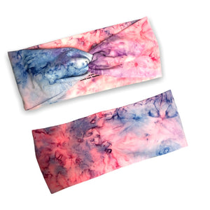 twist headband tie dyed